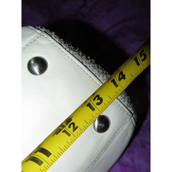 Coach 2014 Taylor Ivory Mixed Exotic Python Leather Alexis Shoulder Tote Bag - Picture 12 of 13